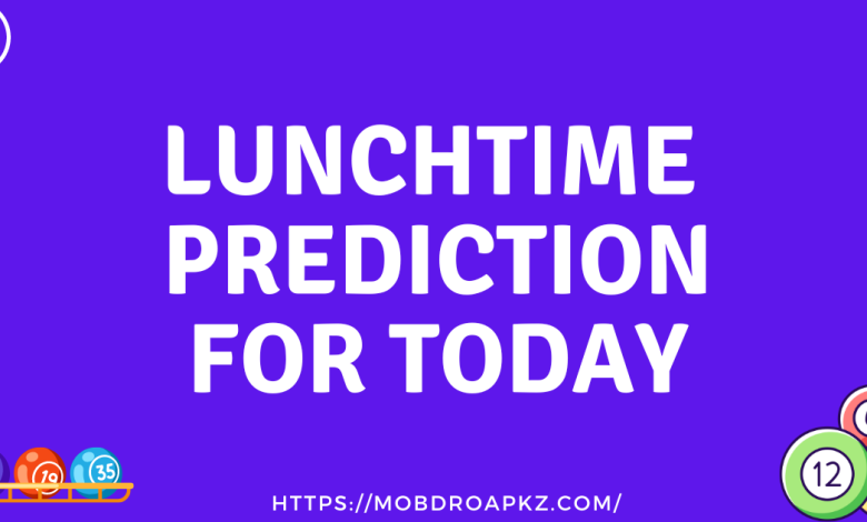 lunchtime prediction for today