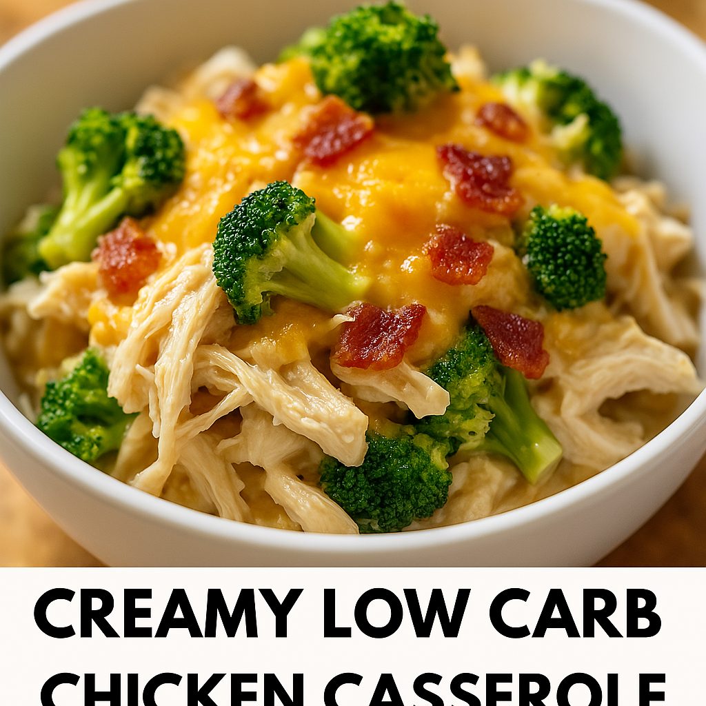 Easy Low Carb Chicken Casserole: A Delicious, Family-Friendly Dinner 2 Easy Low Carb Chicken Casserole